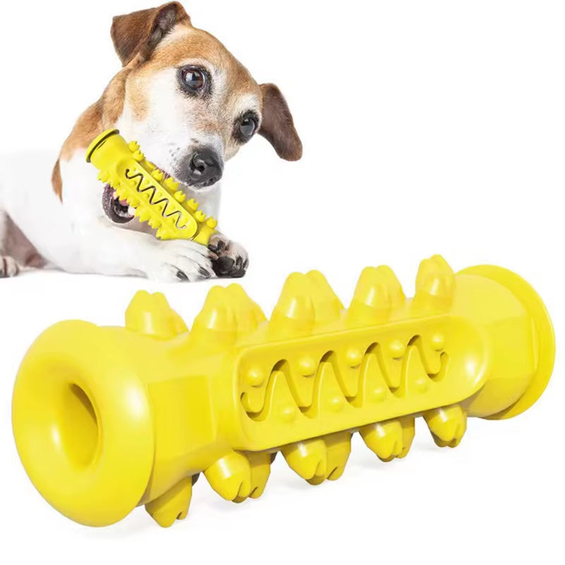 Rubber Dog Molar Toothbrush Toys Chew Cleaning Teeth Safe Puppy Dental Care Soft Pet Cleaning Toy Supplies Pet Accessories