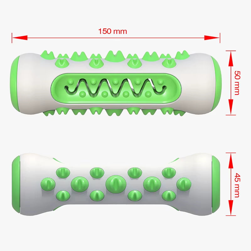 Rubber Dog Molar Toothbrush Toys Chew Cleaning Teeth Safe Puppy Dental Care Soft Pet Cleaning Toy Supplies Pet Accessories