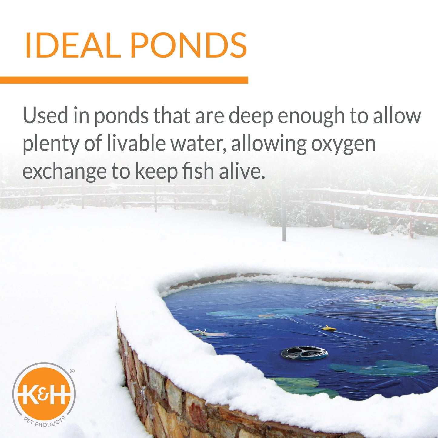 Thermo-Pond Perfect Climate Deluxe Pond Deicer Black 750 Watts
