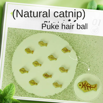 Cat Mint Biscuit Cat Eating Snack Pet Molar Nutrition Fattening Kitten Snack Adult Cat Reward