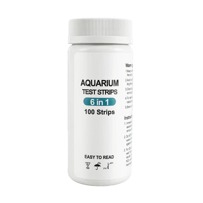Aquarium Test Strips锛?00 Strips Aquarium Testing Kit for Freshwater Saltwater锛?Pond Test Strips for Fish Tank Testing Ph锛?Alkalinity锛?Nitrite